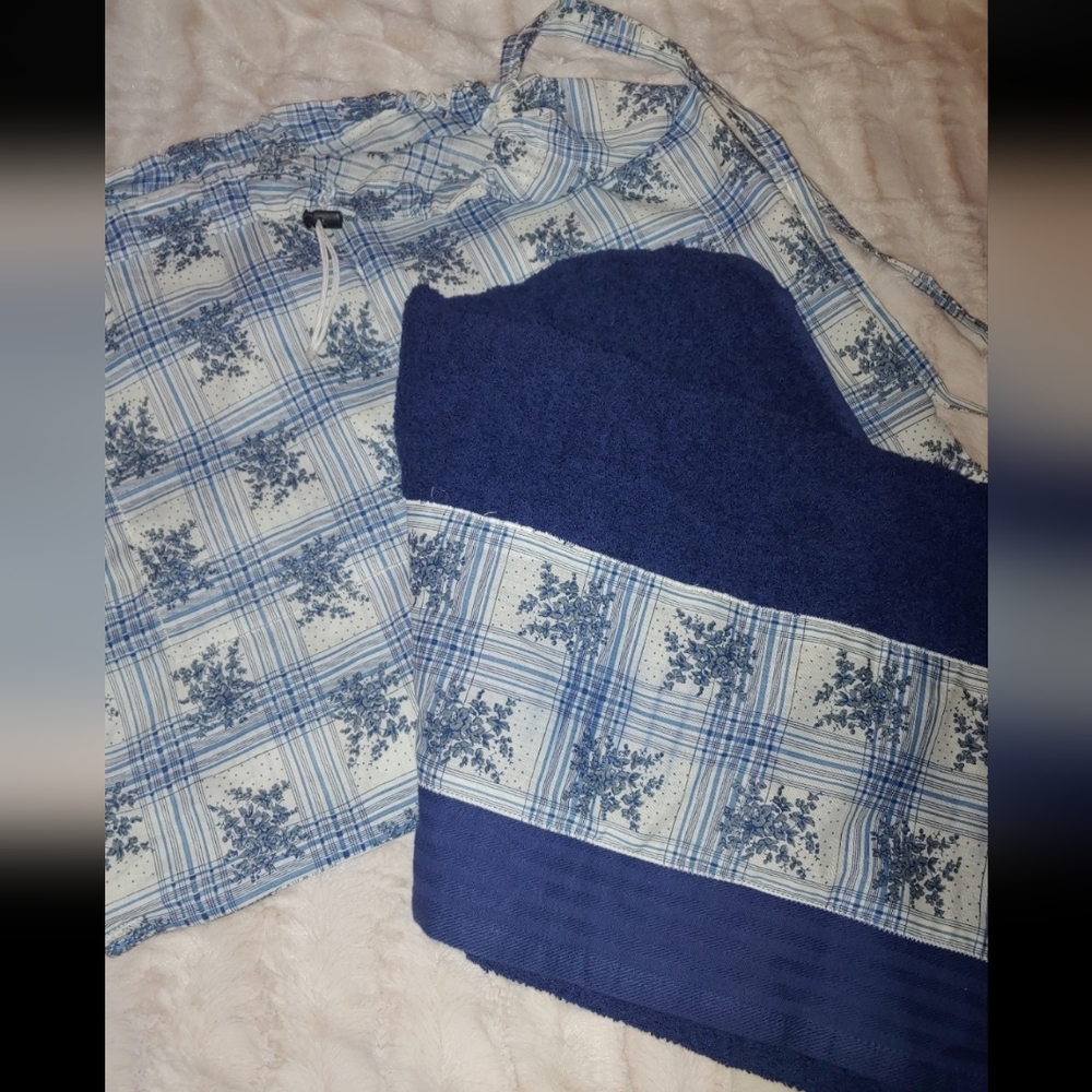 Handmade Beachbag Backpack with Matching Towel